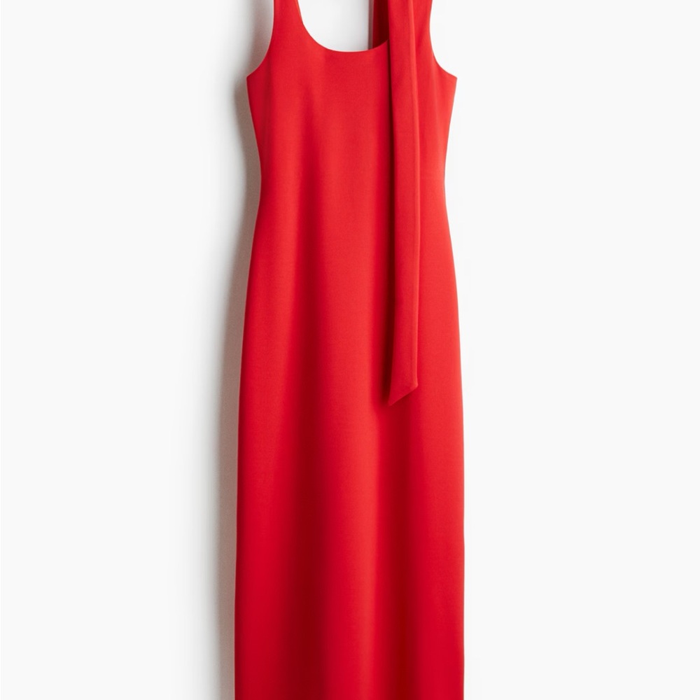 H&M red dress